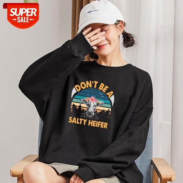 don't be a salty heifer printed sweatshirt and velvet black round neck pullover #6m6i
don't be a salty heifer printed sweatshirt and velvet black round neck pullover #6m6i