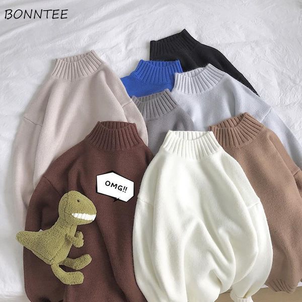 sweaters women ulzzang simple solid basic retro loose all-match daily schoolgirls knitwear soft sales female pullovers women's, White;black
sweaters women ulzzang simple solid basic retro loose all-match daily schoolgirls knitwear soft sales female pullovers women's, White;black