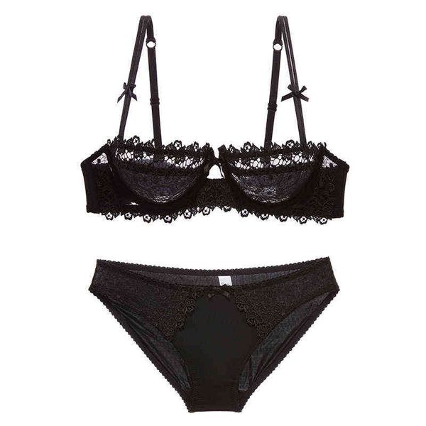 nxy set white lace transparent bra set half cup ultra thin plus size lingerie see through brassiere and panties women' underwear 1129, Red;black
nxy set white lace transparent bra set half cup ultra thin plus size lingerie see through brassiere and panties women' underwear 1129, Red;black
