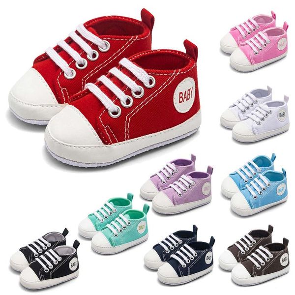 first walkers canvas baby sports sneakers shoes born boys girls infant toddler soft sole anti-slip
first walkers canvas baby sports sneakers shoes born boys girls infant toddler soft sole anti-slip