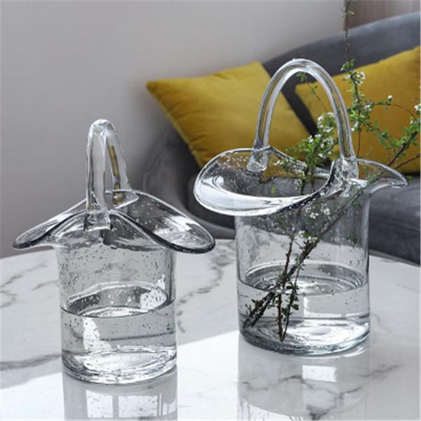 glass handbag vase portable bubble bag creative flowers basket plants holder deskflower bottle arrangement decor vases
glass handbag vase portable bubble bag creative flowers basket plants holder deskflower bottle arrangement decor vases