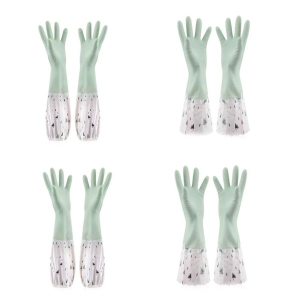 disposable gloves 4 pairs of dishwashing thicken kitchen cleaning waterproof size green
disposable gloves 4 pairs of dishwashing thicken kitchen cleaning waterproof size green