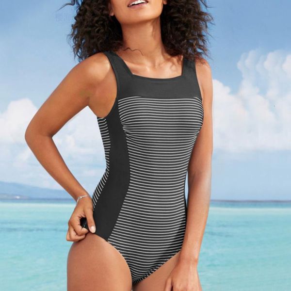 black striped print one-piece swimsuit closed swimwear plus size women body swimming bathing suits beach bather pool
black striped print one-piece swimsuit closed swimwear plus size women body swimming bathing suits beach bather pool