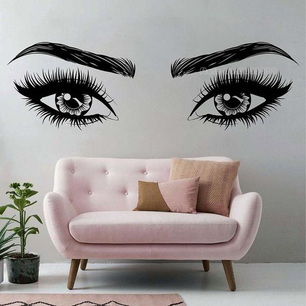 wall stickers eyelashes beauty salon decal eyebrows makeup extension posters eyelash decoration ll2289
wall stickers eyelashes beauty salon decal eyebrows makeup extension posters eyelash decoration ll2289