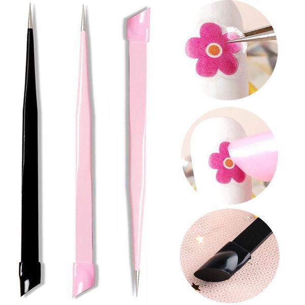 eyebrow tools & stencils 1pcs double head nail tweezers silicone pressing 3d stickers pick up rhinestones clip eyelash extension makeup
eyebrow tools & stencils 1pcs double head nail tweezers silicone pressing 3d stickers pick up rhinestones clip eyelash extension makeup