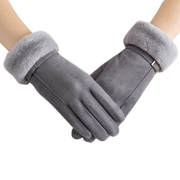cycling gloves women suede winter wram touch screen driving ski windproof glove, Black
cycling gloves women suede winter wram touch screen driving ski windproof glove, Black