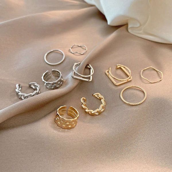2021 new ins net red same fashion temperament hip hop style five piece set female personality index finger ring, Black
2021 new ins net red same fashion temperament hip hop style five piece set female personality index finger ring, Black