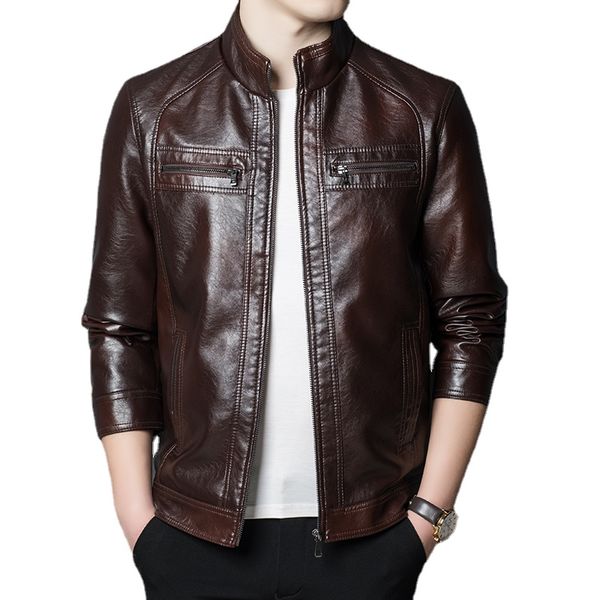 2021 winter fashion motorcycle leather oversized jacket men slim fit pu leather waterproof black studded leather jacket 3xl
2021 winter fashion motorcycle leather oversized jacket men slim fit pu leather waterproof black studded leather jacket 3xl