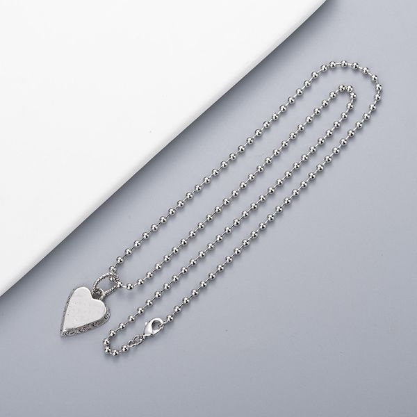 vintage heart pendant necklace silver plated necklace pattern for couple necklace fashion jewelry supply linka
vintage heart pendant necklace silver plated necklace pattern for couple necklace fashion jewelry supply linka