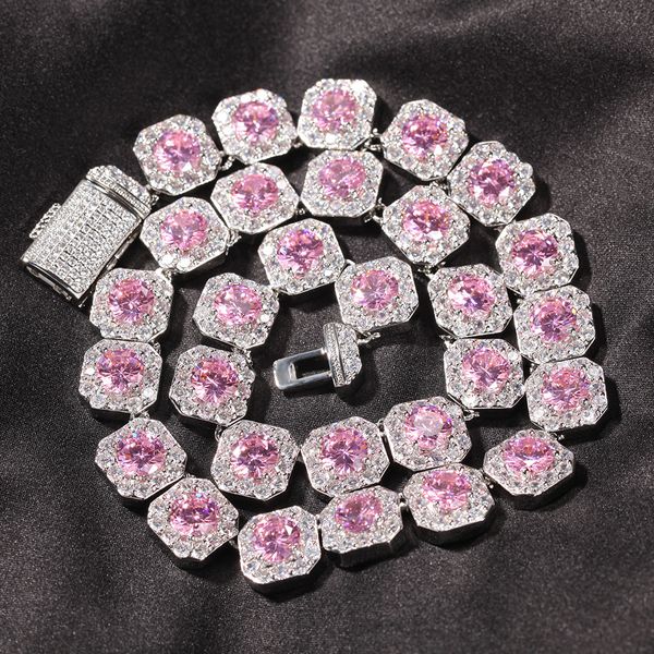 copper inlaid zircon rock sugar pink yellow diamond necklace geometric cubic zirconia tennis lovely hiphop necklaces full iced out cz jewelr, Silver
copper inlaid zircon rock sugar pink yellow diamond necklace geometric cubic zirconia tennis lovely hiphop necklaces full iced out cz jewelr, Silver