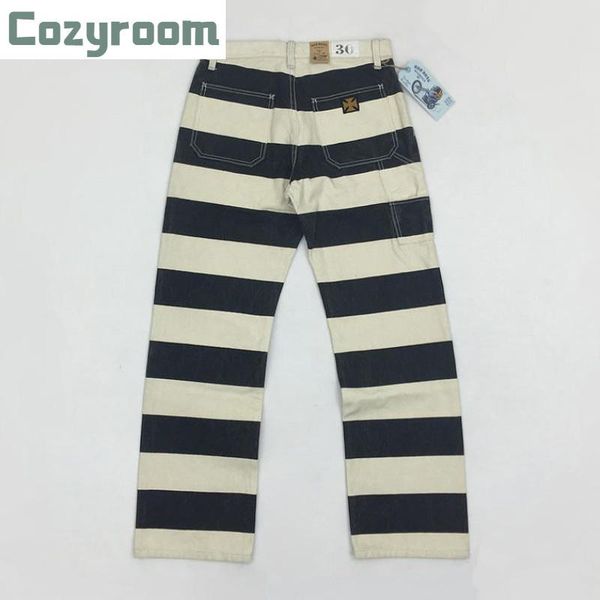 cozyroom 16oz prison pants multi-pockets motorcycle black white striped trousers men's
cozyroom 16oz prison pants multi-pockets motorcycle black white striped trousers men's