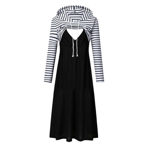 maternity dresses dress women pregnant striped long sleeve hooded nursing breastfeeding clothes vestidos, White
maternity dresses dress women pregnant striped long sleeve hooded nursing breastfeeding clothes vestidos, White