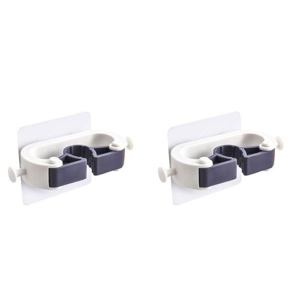 hooks & rails 2pcs wall-mounted mop racks punch-broom hangers traceless hooks(white)
hooks & rails 2pcs wall-mounted mop racks punch-broom hangers traceless hooks(white)