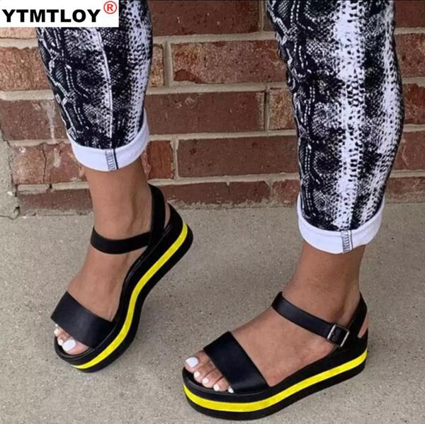 sandals big size 35-43 ladies flat platform summer mixed colors wedges women 2021 casual light beach shoes woman, Black
sandals big size 35-43 ladies flat platform summer mixed colors wedges women 2021 casual light beach shoes woman, Black