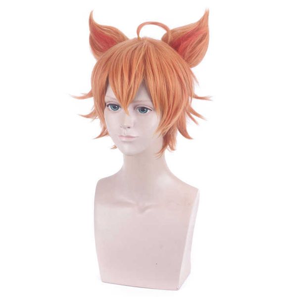 8inch lace lord shengda cosplay wig king cos zhang liang colorful painting volume hundred mil xuance heat whirl with ears, Black
8inch lace lord shengda cosplay wig king cos zhang liang colorful painting volume hundred mil xuance heat whirl with ears, Black