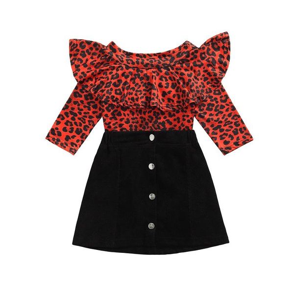 clothing sets 1-6y toddler kids baby girl off shoulder long sleeve leopard a-line corduroy skirt 2pcs outfits spring autumn clothes set, White
clothing sets 1-6y toddler kids baby girl off shoulder long sleeve leopard a-line corduroy skirt 2pcs outfits spring autumn clothes set, White