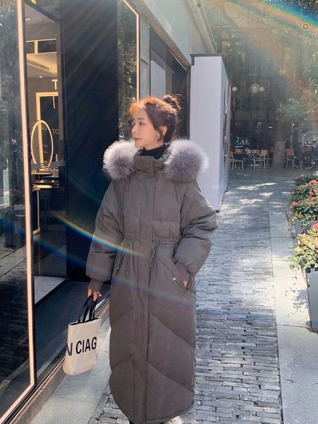 Women's Down & Parkas Winter Cotton-padded Jacket Korean Hooded Large Fur Collar Loose Parka Coat Thicken Warm Snow Outwear Female 6YUE, Black
Women's Down & Parkas Winter Cotton-padded Jacket Korean Hooded Large Fur Collar Loose Parka Coat Thicken Warm Snow Outwear Female 6YUE, Black