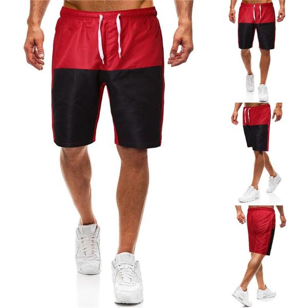 men beach shorts summer trunks casual loose high waist drawstring elastic patchwork color block man ma5 men's, White;black
men beach shorts summer trunks casual loose high waist drawstring elastic patchwork color block man ma5 men's, White;black