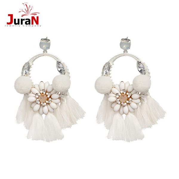dangle & chandelier juran 2021 white flower long tassel earrings for women bohemia crystal big drop ethnic oorbellen, Silver
dangle & chandelier juran 2021 white flower long tassel earrings for women bohemia crystal big drop ethnic oorbellen, Silver
