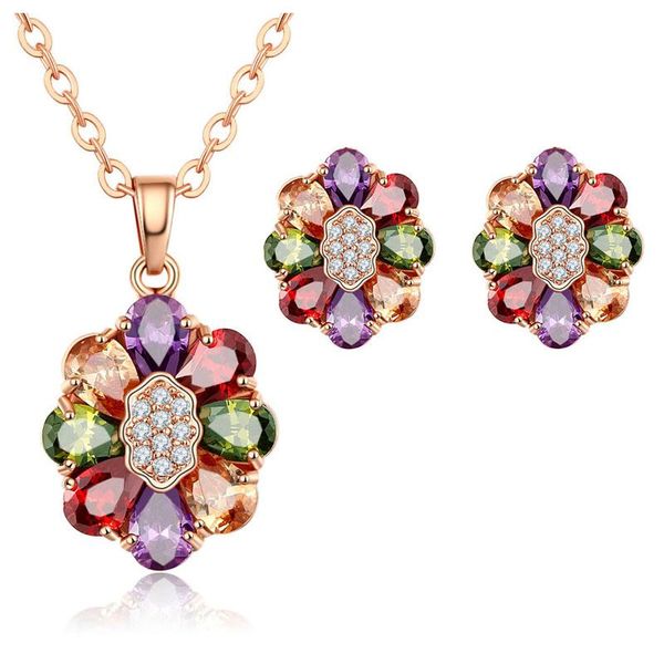 earrings & necklace moonrocy rose gold color cz jewelry set bohemia cubic zirconia colorful and for women drop, Silver
earrings & necklace moonrocy rose gold color cz jewelry set bohemia cubic zirconia colorful and for women drop, Silver