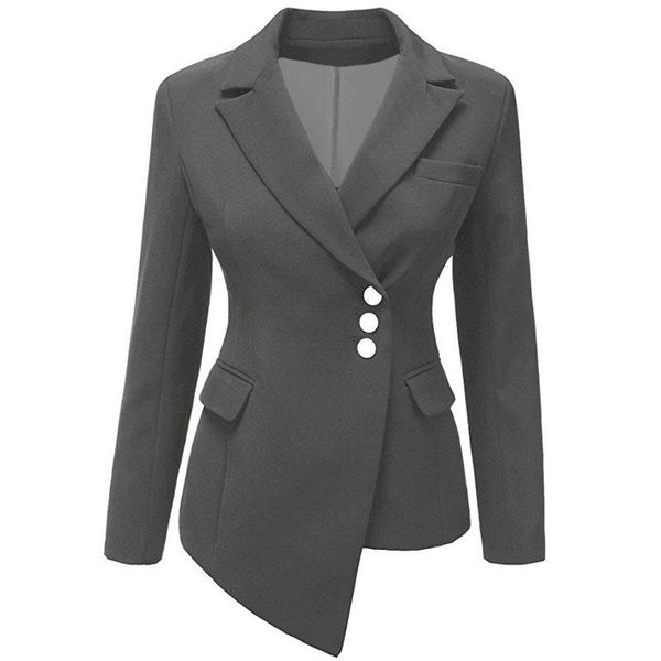 women's suits & blazers 2021 spring slim fit women formal white black jackets office work open front notched ladies blazer basic coat f
women's suits & blazers 2021 spring slim fit women formal white black jackets office work open front notched ladies blazer basic coat f