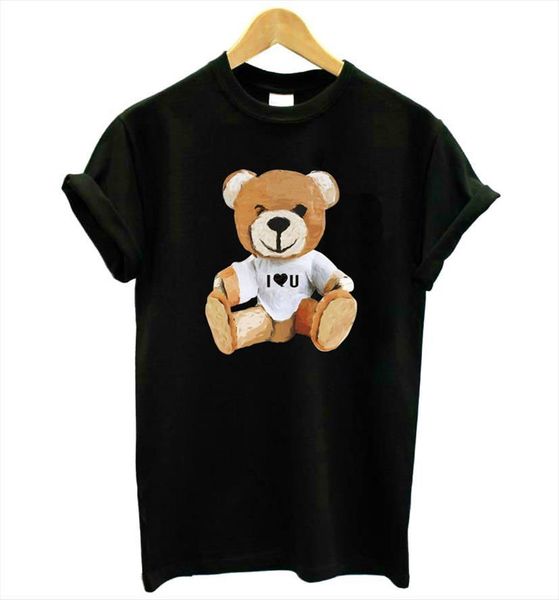 cute bear print cotton casual women t shirt funny yong girl tee better quality drop ship kt 4, White
cute bear print cotton casual women t shirt funny yong girl tee better quality drop ship kt 4, White