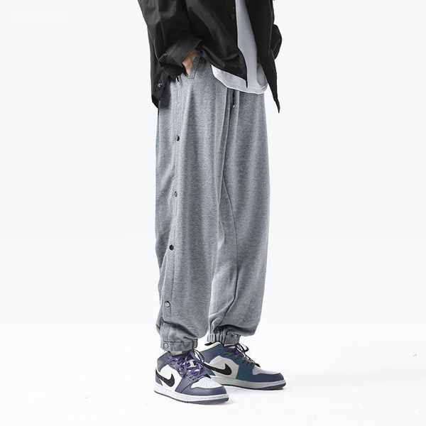 men's pants wear 2021 autumn black wide leg for couple elastic waist causal trousers male loose sweatpants
men's pants wear 2021 autumn black wide leg for couple elastic waist causal trousers male loose sweatpants