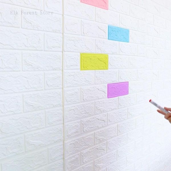 self-adhesive waterproof tv background brick wall paper 3d stickers living room wallpaper mural bedroom decoration 70*38.5 wallpapers
self-adhesive waterproof tv background brick wall paper 3d stickers living room wallpaper mural bedroom decoration 70*38.5 wallpapers