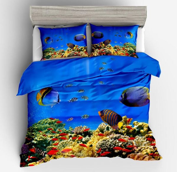 bedding sets 3pcs colorful deep ocean fish print duvet cover set clown gift for kids single full king size bedclothes
bedding sets 3pcs colorful deep ocean fish print duvet cover set clown gift for kids single full king size bedclothes