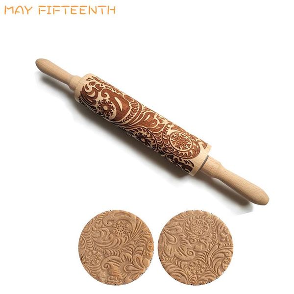 baking & pastry tools wooden embossed rolling pin deep textured patterned wood fondant dough engraved roller 255
baking & pastry tools wooden embossed rolling pin deep textured patterned wood fondant dough engraved roller 255