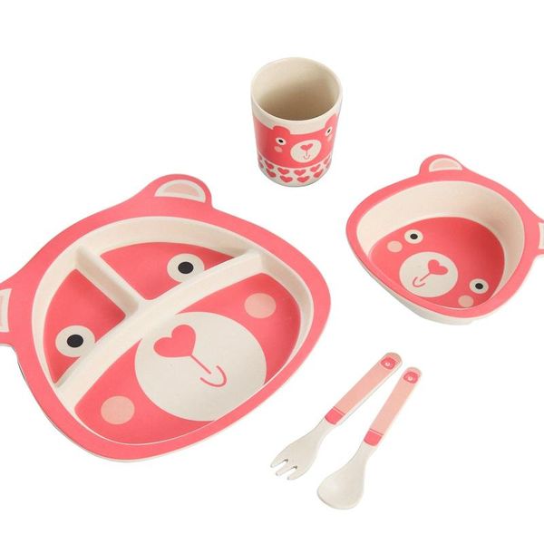 dinnerware sets 5pcs/set baby dish training tableware children cute cartoon feeding dishes kids with bowl cup spoon fork plate
dinnerware sets 5pcs/set baby dish training tableware children cute cartoon feeding dishes kids with bowl cup spoon fork plate