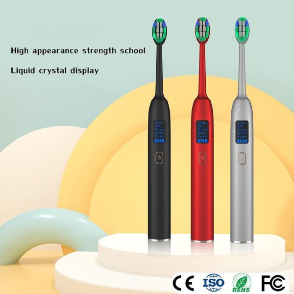 smart electric toothbrush product ultrasonic lcd display five-speed mode stand brush cleaning portable
smart electric toothbrush product ultrasonic lcd display five-speed mode stand brush cleaning portable