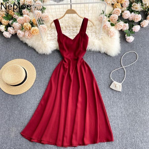 neploe seaside holiday dress women summer slim waist temperament sling v-neck vestidos backless lace-up maxi dresses 210422, Black;gray
neploe seaside holiday dress women summer slim waist temperament sling v-neck vestidos backless lace-up maxi dresses 210422, Black;gray