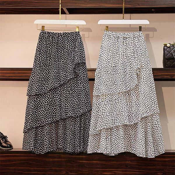 skirts coigarsam 4xl plus size chiffon women long skirt spring summer print high waist white black 1907
skirts coigarsam 4xl plus size chiffon women long skirt spring summer print high waist white black 1907