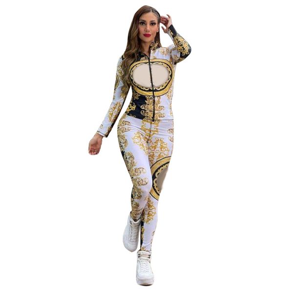 female tracksuits overalls full-sleeved high-waist women's slim pencil pants fashion printed two-piece suit, Gray
female tracksuits overalls full-sleeved high-waist women's slim pencil pants fashion printed two-piece suit, Gray