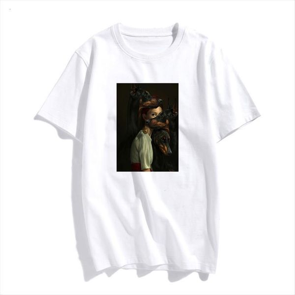 retro style with womens t shirts dog tee summer short sleeve for women clothing ulzzang harajuku, White
retro style with womens t shirts dog tee summer short sleeve for women clothing ulzzang harajuku, White