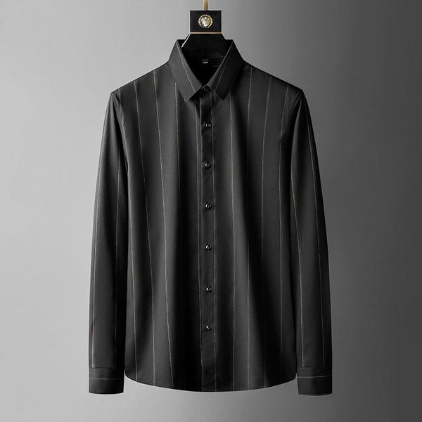 men's casual shirts luxurious men summer harajuku solid color long sleeve shirt male fashion holiday blouse slim fit ha223, White;black
men's casual shirts luxurious men summer harajuku solid color long sleeve shirt male fashion holiday blouse slim fit ha223, White;black