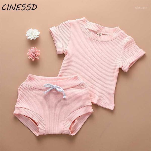 clothing sets born baby girls outfits kids clothes set summer solid t-shirt+striped shorts 2pcs toddler boy suit 0-24m1, White 
clothing sets born baby girls outfits kids clothes set summer solid t-shirt+striped shorts 2pcs toddler boy suit 0-24m1, White