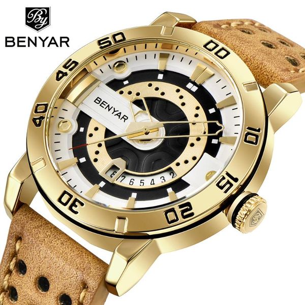 wristwatches benyar mens watches waterproof watch ultra thin date quartz for men sports gift clock erkek kol saati, Slivery;brown
wristwatches benyar mens watches waterproof watch ultra thin date quartz for men sports gift clock erkek kol saati, Slivery;brown