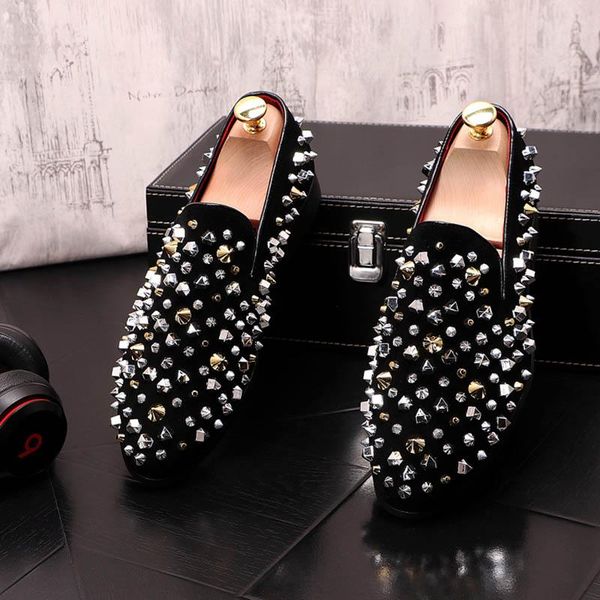 dress shoes trendy men british designer luxury rhinestone rivet gentleman homecoming wedding prom sapato social masculino, Black
dress shoes trendy men british designer luxury rhinestone rivet gentleman homecoming wedding prom sapato social masculino, Black