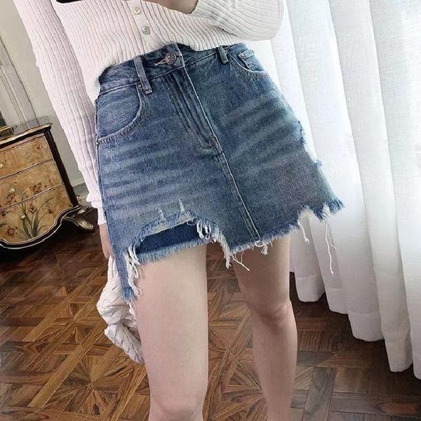 women's shorts summer denim skirts fake two-piece tassel high waist female zipper jeans 2021, White;black
women's shorts summer denim skirts fake two-piece tassel high waist female zipper jeans 2021, White;black