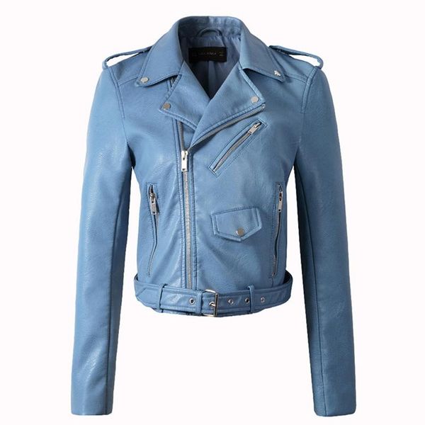 women's leather & faux 5 colors autumn/winter jacket fashion slim short motorcycle nightclub handsome female coat, Black
women's leather & faux 5 colors autumn/winter jacket fashion slim short motorcycle nightclub handsome female coat, Black