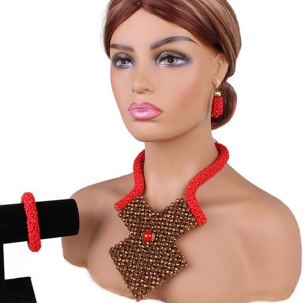 earrings & necklace dudo dubai gold and red jewelry sets for women aquare design 2021 fashion bridal set african nigerian weddings, Silver
earrings & necklace dudo dubai gold and red jewelry sets for women aquare design 2021 fashion bridal set african nigerian weddings, Silver