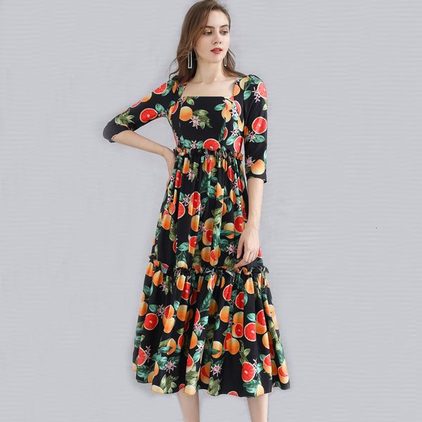 runway autumn and winter fruit printed flower girl holiday great plied mid-length ed, Black;gray
runway autumn and winter fruit printed flower girl holiday great plied mid-length ed, Black;gray