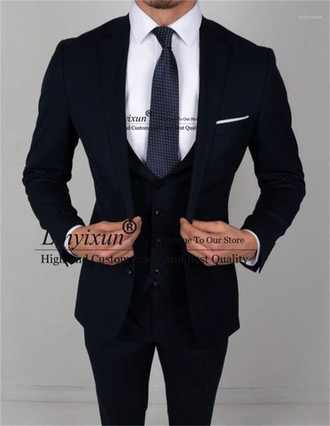 men's suits & blazers formal slim fit men navy blue notched lapel groom wedding tuxedo business blazer 3 piece jacket pants vest costum, White;black
men's suits & blazers formal slim fit men navy blue notched lapel groom wedding tuxedo business blazer 3 piece jacket pants vest costum, White;black