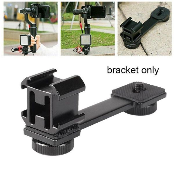 triple shoe mount microphone adapter light bracket for zhiyun smooth q2 4 accessories dji osmo mobile 3 2 pocket tripods
triple shoe mount microphone adapter light bracket for zhiyun smooth q2 4 accessories dji osmo mobile 3 2 pocket tripods