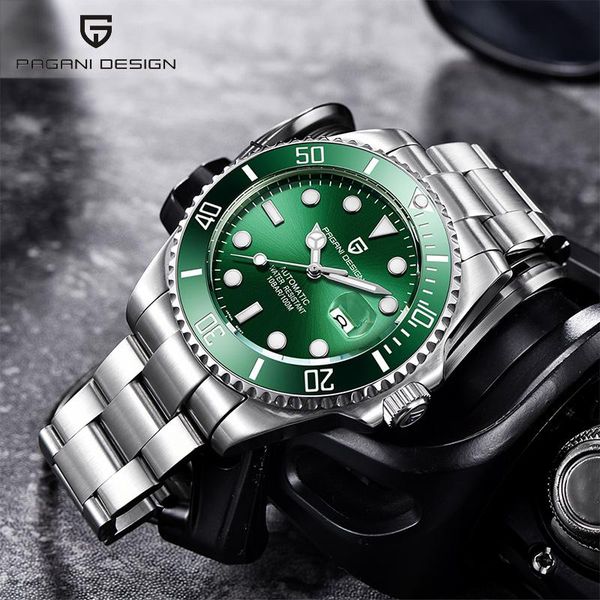 wristwatches pagani design brand mechanical watch men automatic sport wristwatch mens stainless steel 100m waterproof relogio masculino, Slivery;brown
wristwatches pagani design brand mechanical watch men automatic sport wristwatch mens stainless steel 100m waterproof relogio masculino, Slivery;brown