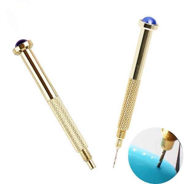 nail art equipment 1 pc hand dangle drill hole maker dotting pen piercing professional manicure tool random color, Silver
nail art equipment 1 pc hand dangle drill hole maker dotting pen piercing professional manicure tool random color, Silver