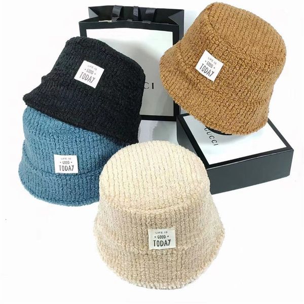 simple double layer fisherman's warm basin solid color standard knitting bucket hat autumn and winter women's hat, Yellow
simple double layer fisherman's warm basin solid color standard knitting bucket hat autumn and winter women's hat, Yellow
