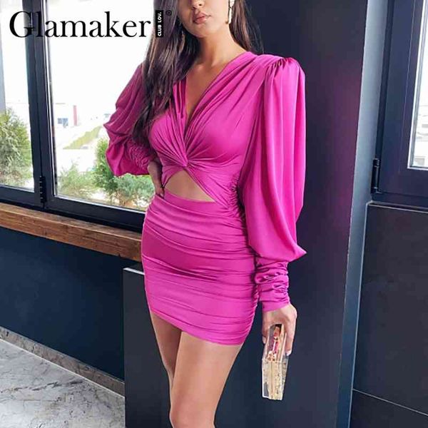 2021glamaker deep v neck bodycon dress party club hollow out mini dress elegant winter autumn chic lantern sleeve satin dress, Black;gray
2021glamaker deep v neck bodycon dress party club hollow out mini dress elegant winter autumn chic lantern sleeve satin dress, Black;gray